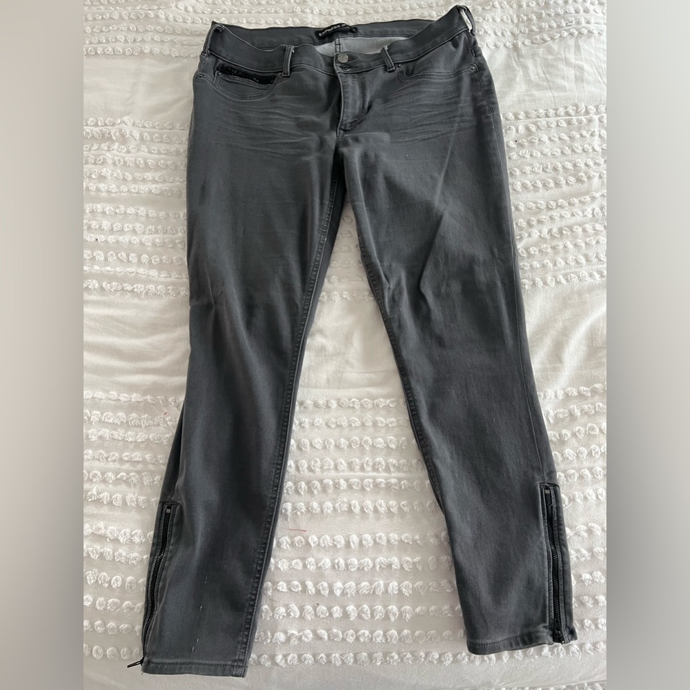 Express Mia Mid-Rise Ankle Leggings